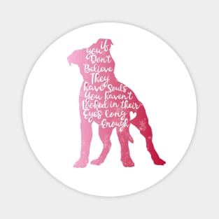 Pitbull Souls Magnet